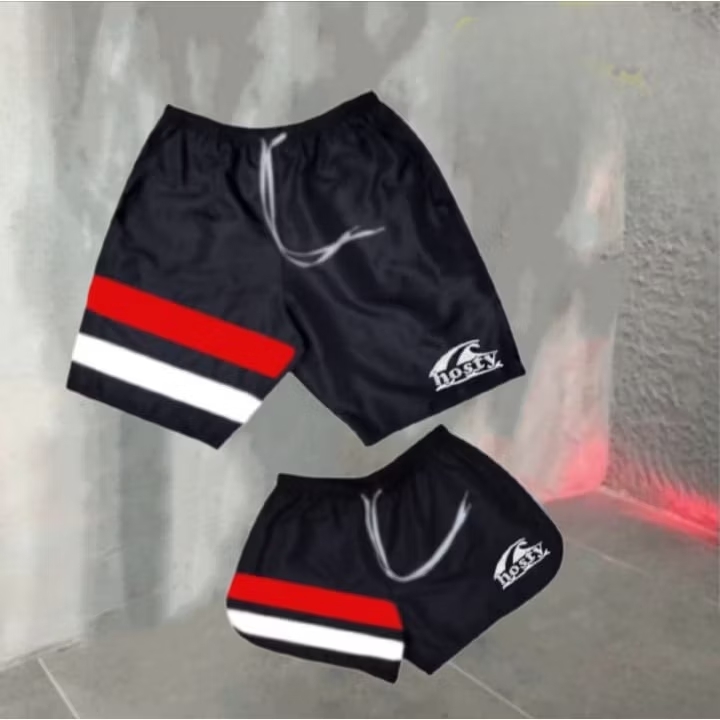 Lançamento Conjunto Kit Peças Casal Tecido Tactel da Marca HOSTY, Short Tactel Feminino + Bermuda Masculina
