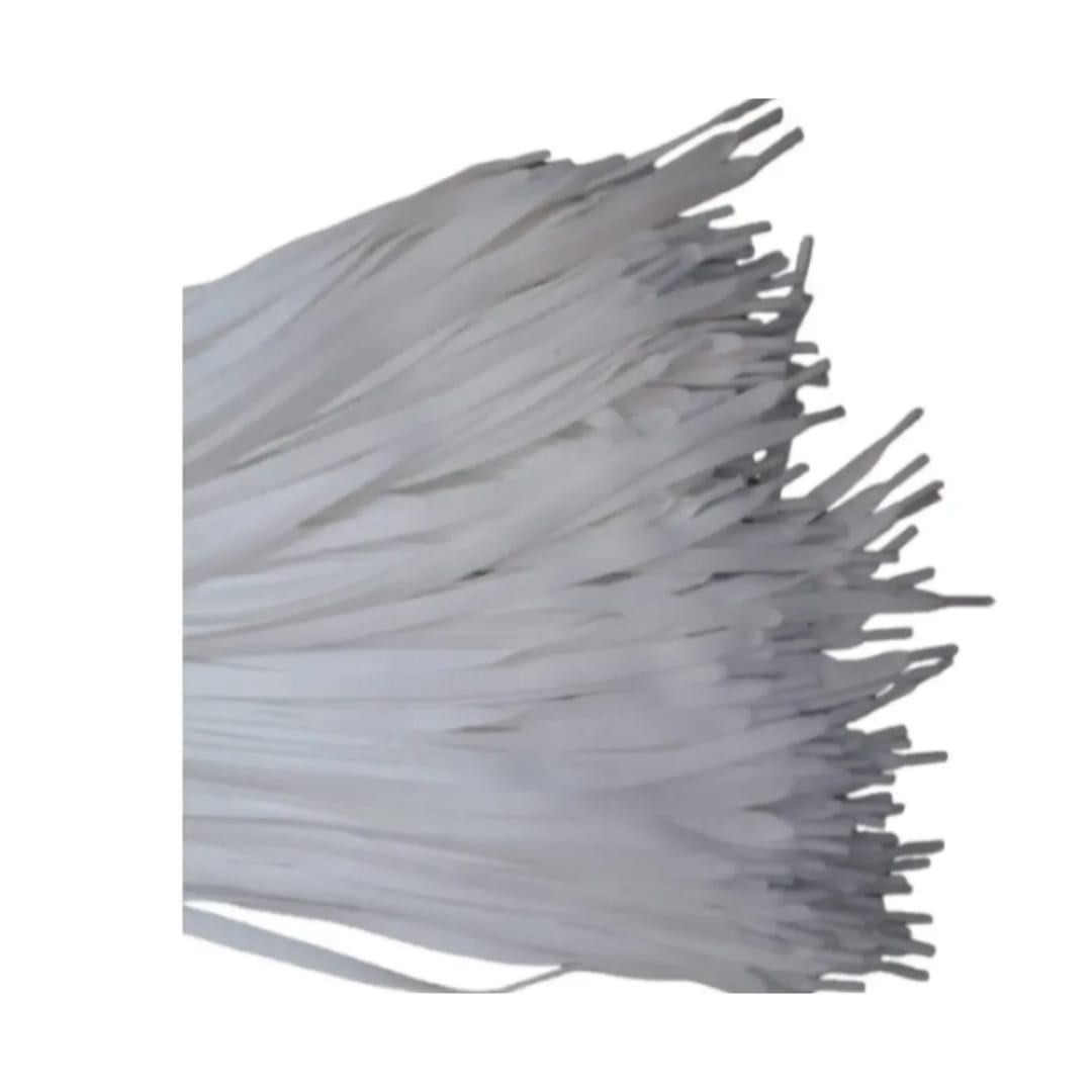 100 Cordão Cadarço Poliéster 140cm Com Ponteira , cordao para tenis, shorts, blusa ou bermuda